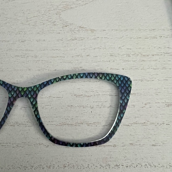 Wanda Pair Eyewear Topper Multi Mermaid Scale - Picture 2 of 3